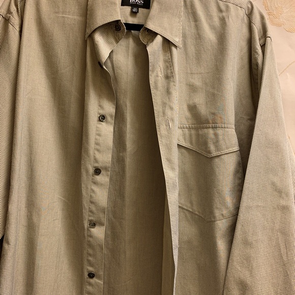 [L] Hugo Boss Men’s Dress Shirt - Picture 3 of 7